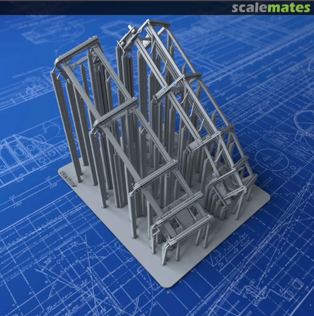 Boxart Depth Charge Rails MM1029P Micro Master Boxart Depth Charge Rails MM1029P Micro Master