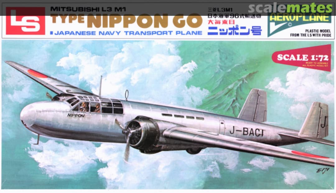 Boxart Mitsubishi L3 M1 Type Nippon Go A503:700 LS Boxart Mitsubishi L3 M1 Type Nippon Go A503:700 LS