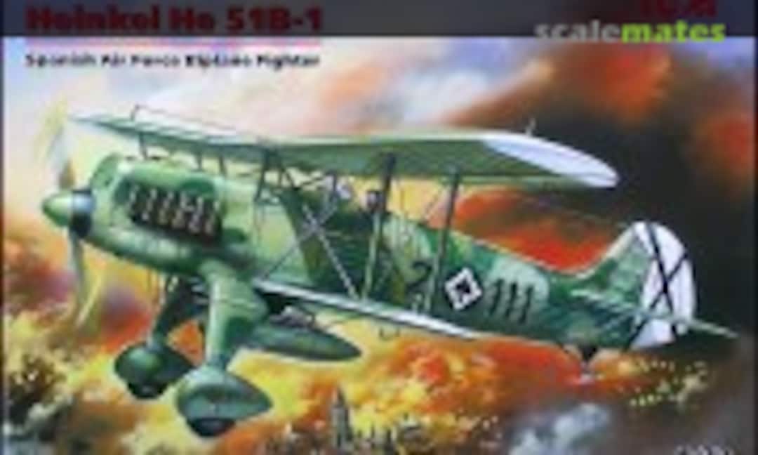1:72 Heinkel He 51B-1 (ICM 72191) 72191