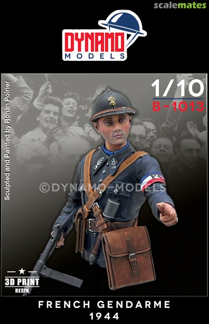 Boxart FRENCH GENDARME 1944 B1013 Dynamo Models Boxart FRENCH GENDARME 1944 B1013 Dynamo Models