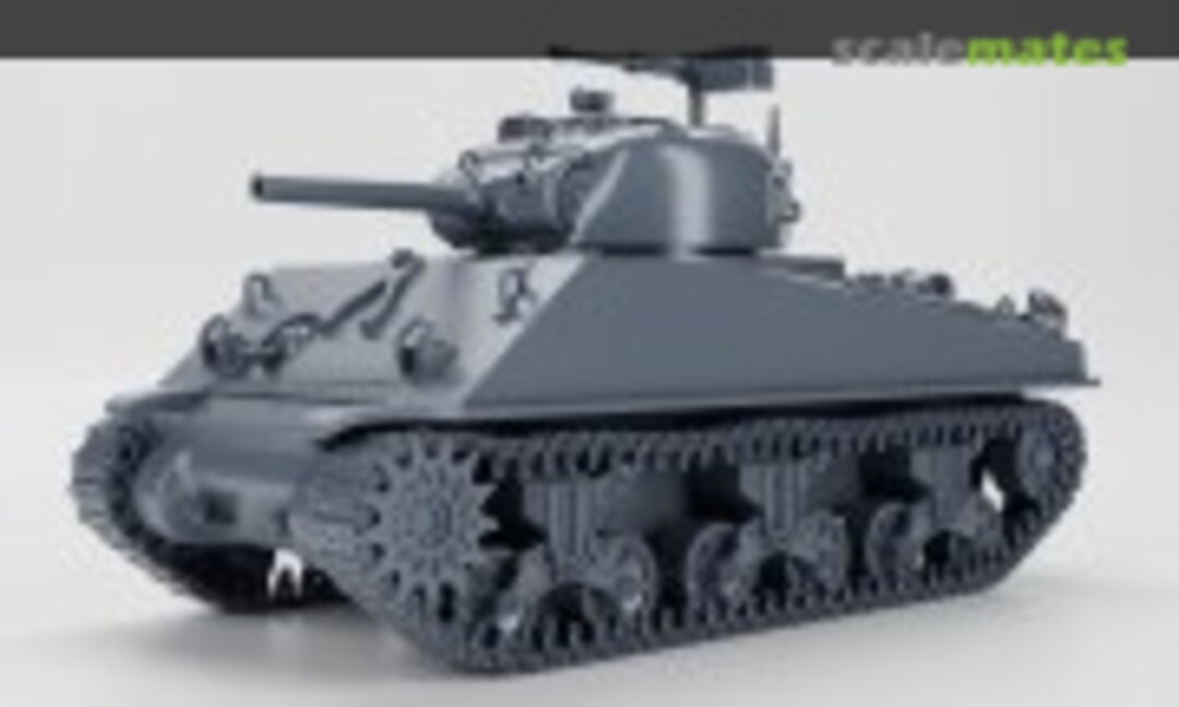 1:72 Medium Tank M4A3 Sherman 105mm (howitzer) - closed hatch (EMP3d 72011630)