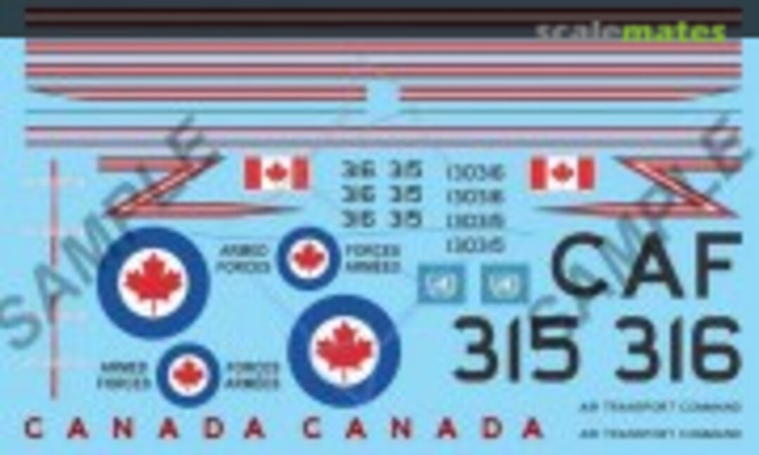 1:72 Lockheed CC-130E Hercules (Above & Below Graphics 152) 152