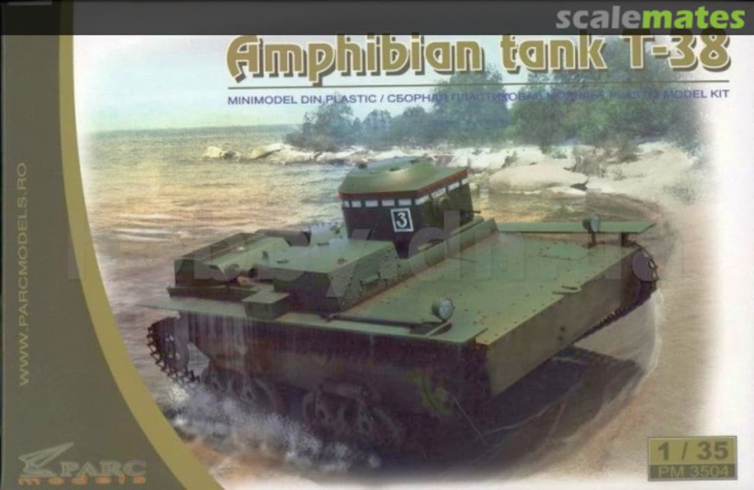 Boxart T-38 PM 3504 Parc Models Boxart T-38 PM 3504 Parc Models