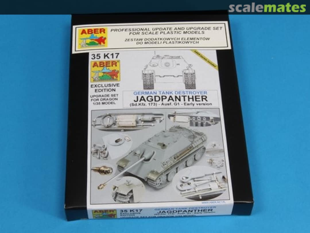 Boxart Jagdpanther (Sd,Kfz. 173) Ausf. G1 - Early version 35K17 Aber Boxart Jagdpanther (Sd,Kfz. 173) Ausf. G1 - Early version 35K17 Aber