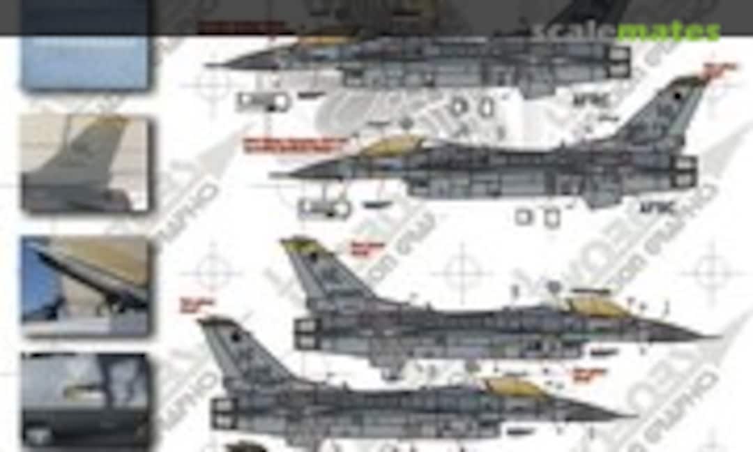 1:48 F-16C Hill Vipers (TwoBobs Aviation Graphics 48-046) 48-046