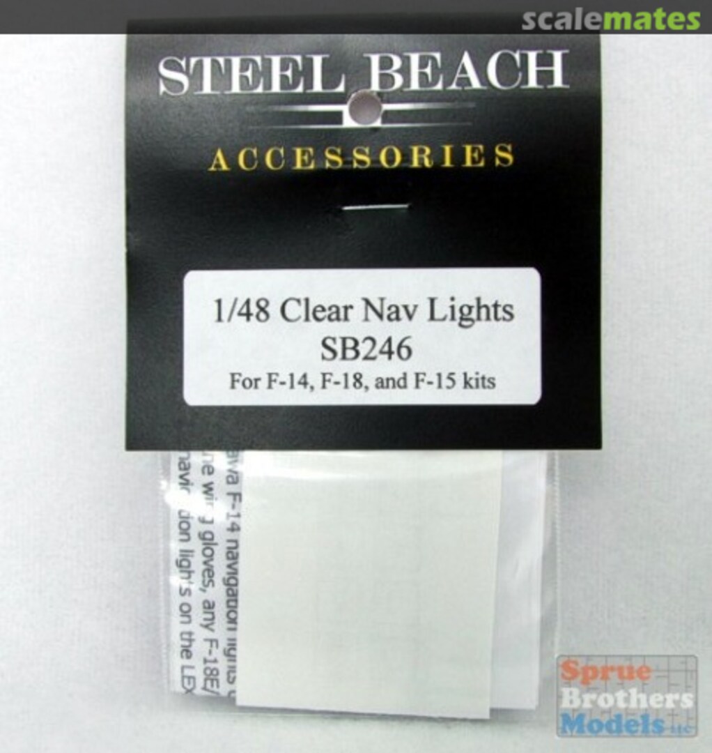 Boxart Clear Nav Lights (to be painted) for F-14 F-15 F-18 49046 Steel Beach Boxart Clear Nav Lights (to be painted) for F-14 F-15 F-18 49046 Steel Beach