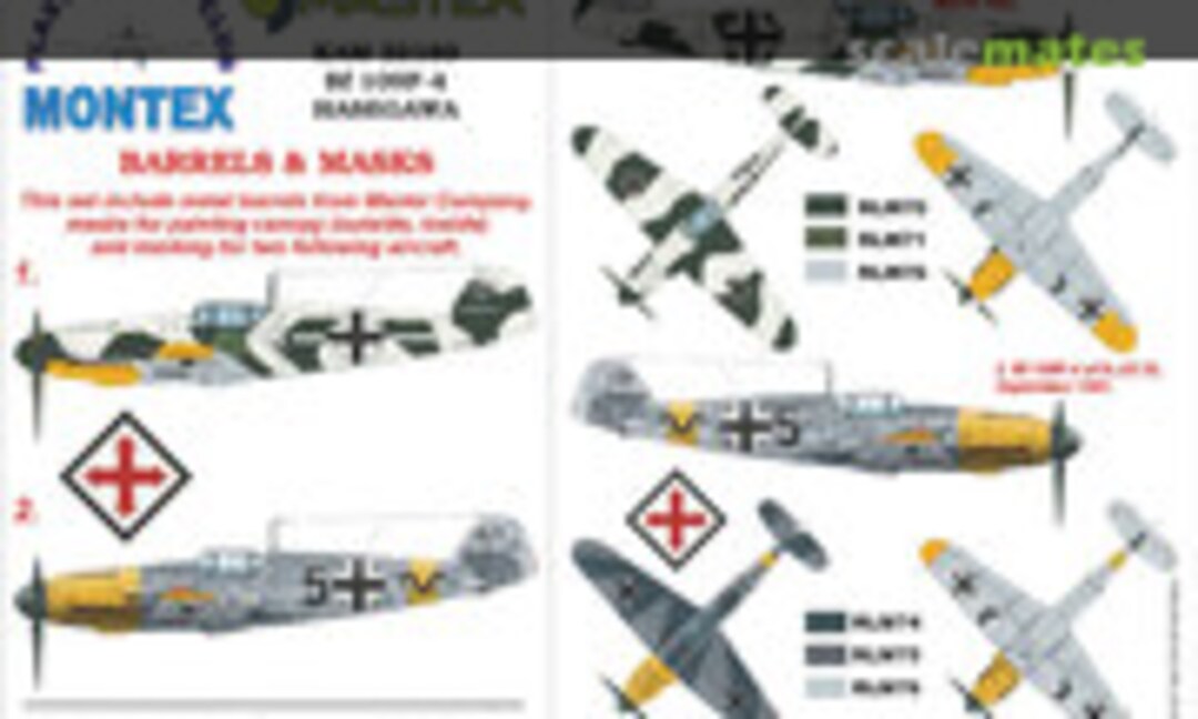 1:32 Bf 109F-4 (Montex KAM32189) KAM32189