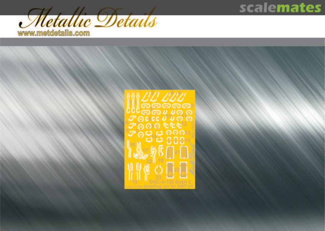 Boxart DHC-8-106 Dash 8 MD14437 Metallic Details Boxart DHC-8-106 Dash 8 MD14437 Metallic Details