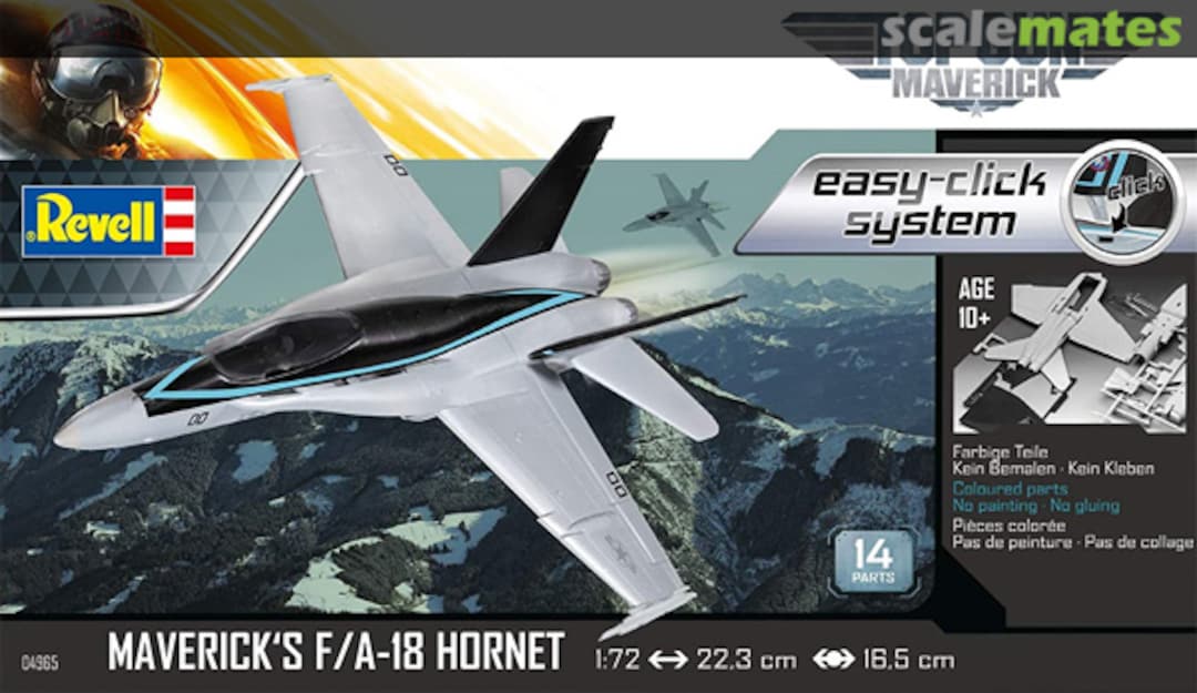 Boxart Maverick's F/A-18 Hornet 04965 Revell Boxart Maverick's F/A-18 Hornet 04965 Revell