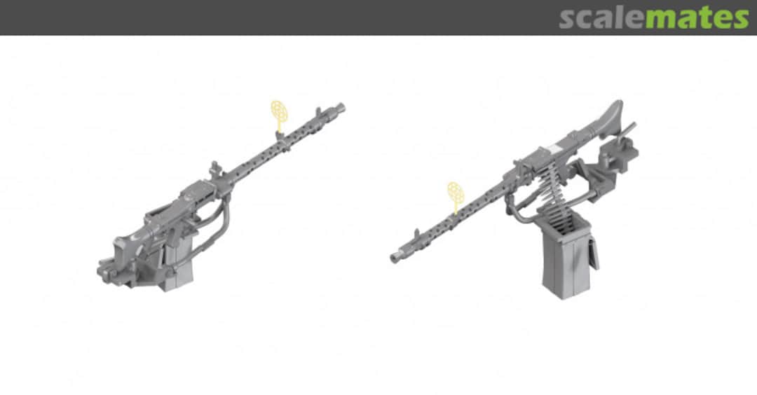 Boxart MG34 with MOUNT & BIPOD MM-35015 MK1 Design