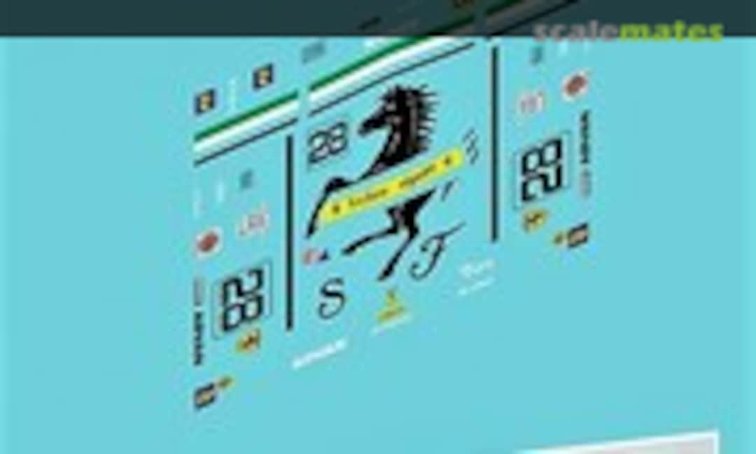 1:24 Ferrari 355 GT3 (Atalaya Slot Decals ADCP168) ADCP168