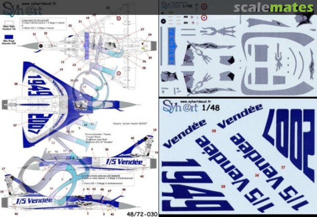 Boxart Dassault Mirage 2000C 48-030 Syhart Boxart Dassault Mirage 2000C 48-030 Syhart