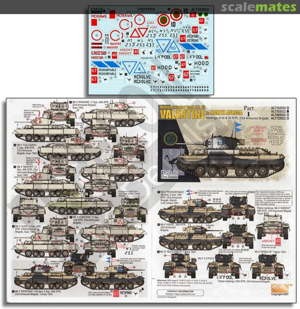 Boxart Valentines in North Africa (Pt 1) ALT352022 Echelon Fine Details Boxart Valentines in North Africa (Pt 1) ALT352022 Echelon Fine Details