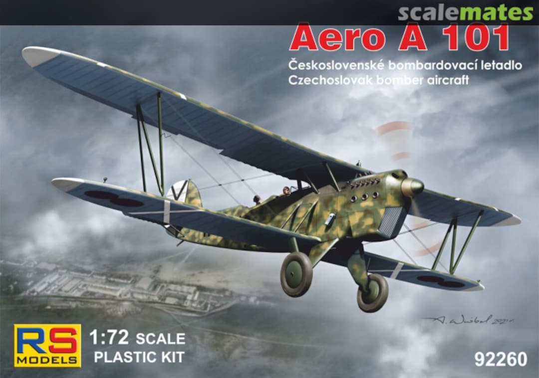 Boxart Aero A.101 92260 RS Models Boxart Aero A.101 92260 RS Models