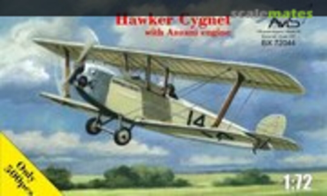 1:72 Hawker Cygnet with Anzani engine (AviS BX 72044) BX 72044