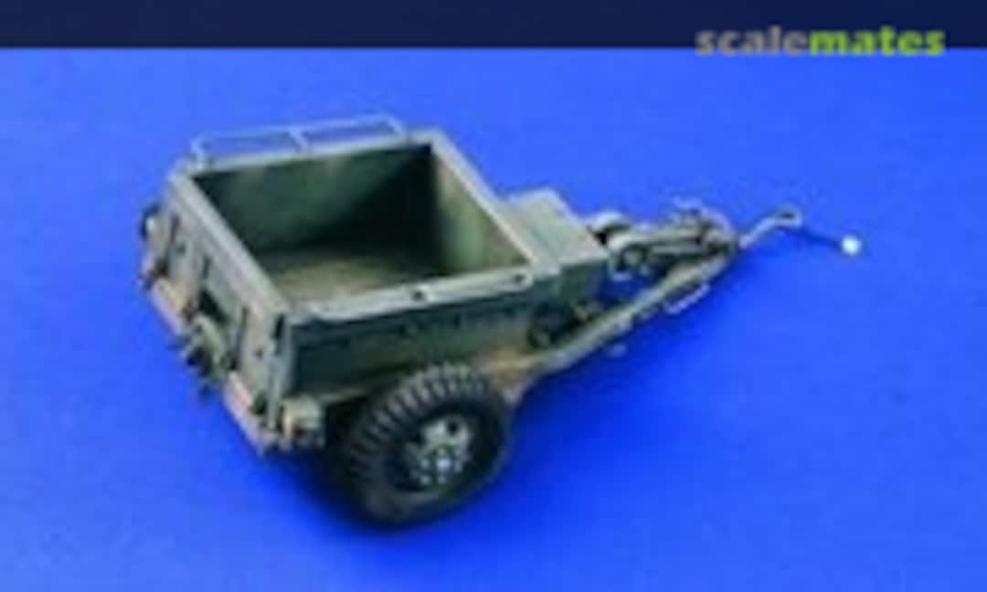 1:35 US Army Armored Trailer (Verlinden Productions 2100)