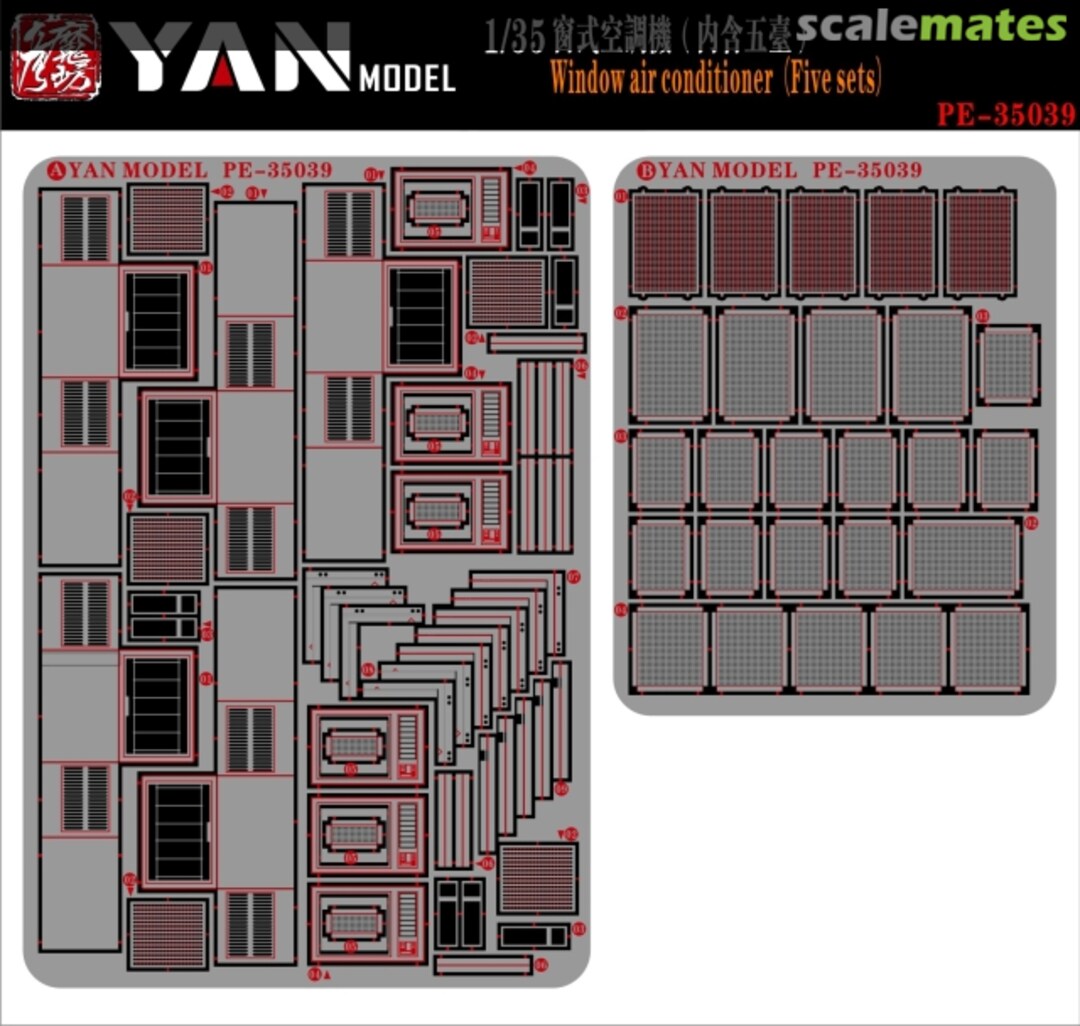 Contents Window Air Conditioners 5 Sets PE-35039 Yan Model Contents Window Air Conditioners 5 Sets PE-35039 Yan Model