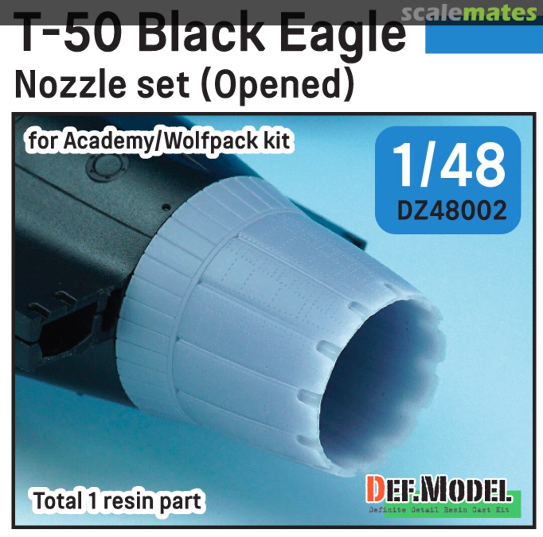 Boxart T-50 Black Eagle Nozzle set - Opened DZ48002 Def.Model Boxart T-50 Black Eagle Nozzle set - Opened DZ48002 Def.Model