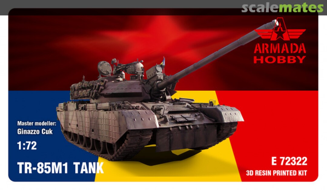 Boxart TR-85M1 ROMANIAN MAIN BATTLE TANK E72322 Armada Hobby Boxart TR-85M1 ROMANIAN MAIN BATTLE TANK E72322 Armada Hobby