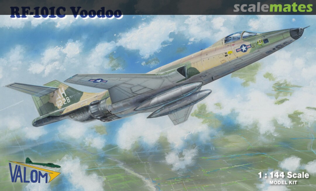 Boxart RF-101C Voodoo 14439 Valom Boxart RF-101C Voodoo 14439 Valom