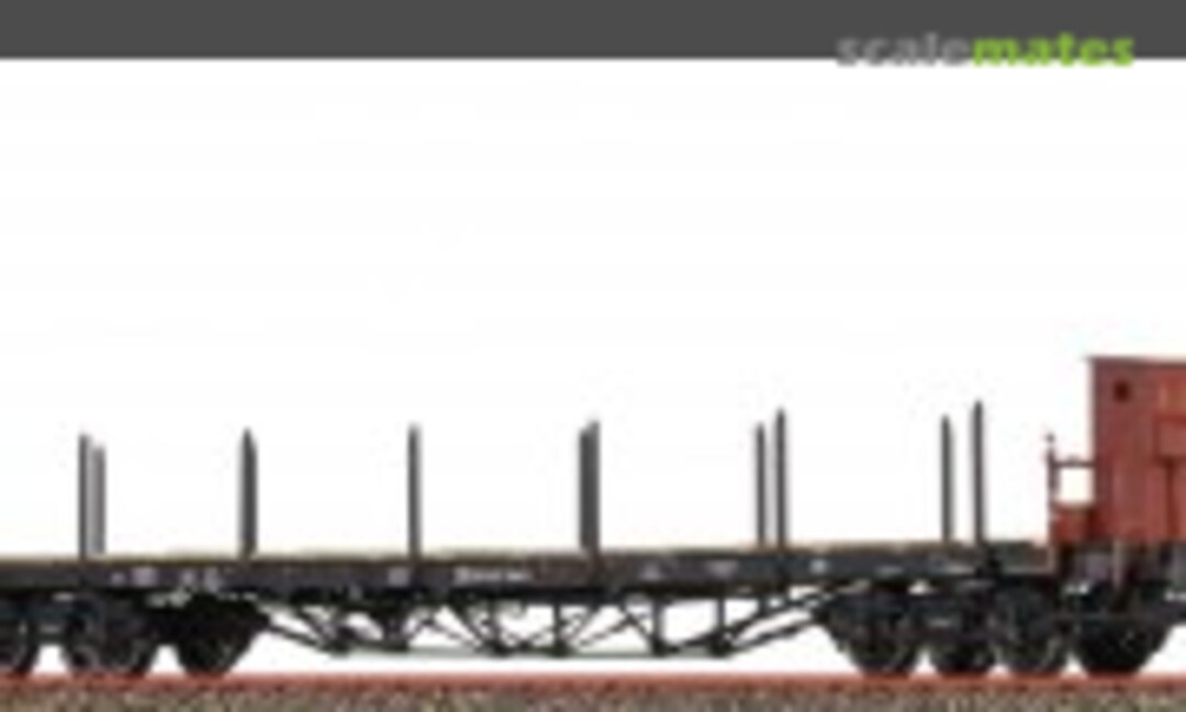 Drehgestellflachwagen SSlm DB DC Neu (Brawa 50650)