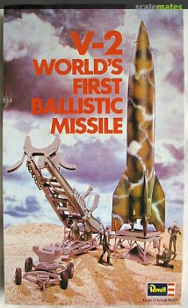 Boxart World's First Ballistic Missile H-560-250 Revell Boxart World's First Ballistic Missile H-560-250 Revell