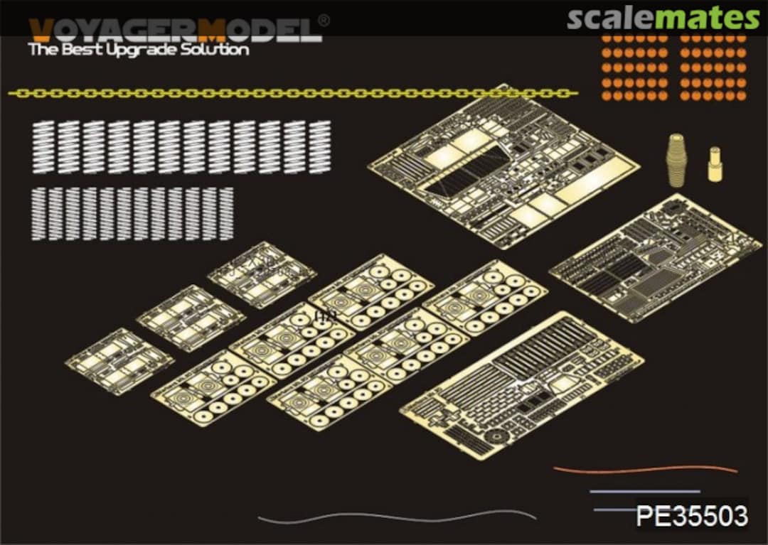 Boxart Merkava Mk.3D MBT w/chains (Meng Model TS-001) PE35503 Voyager Model Boxart Merkava Mk.3D MBT w/chains (Meng Model TS-001) PE35503 Voyager Model