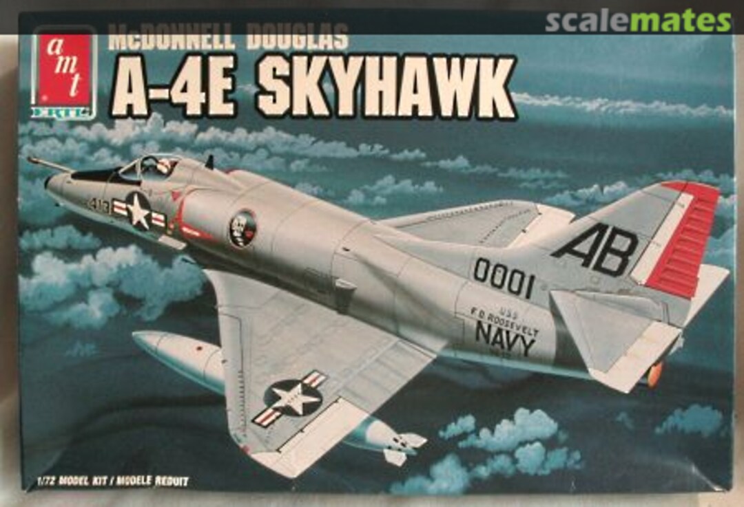 Boxart McDonnell Douglas A-4E Skyhawk 8805 AMT/ERTL Boxart McDonnell Douglas A-4E Skyhawk 8805 AMT/ERTL