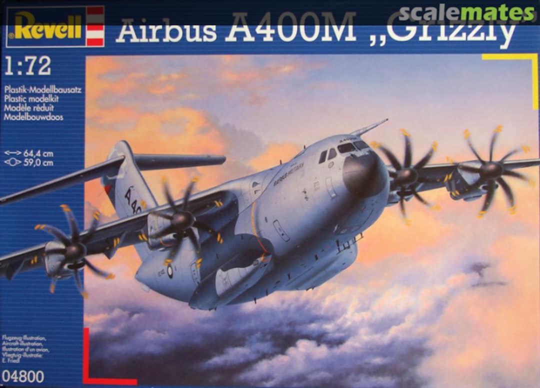 Boxart Airbus A400M "Grizzly" 04800 Revell Boxart Airbus A400M "Grizzly" 04800 Revell