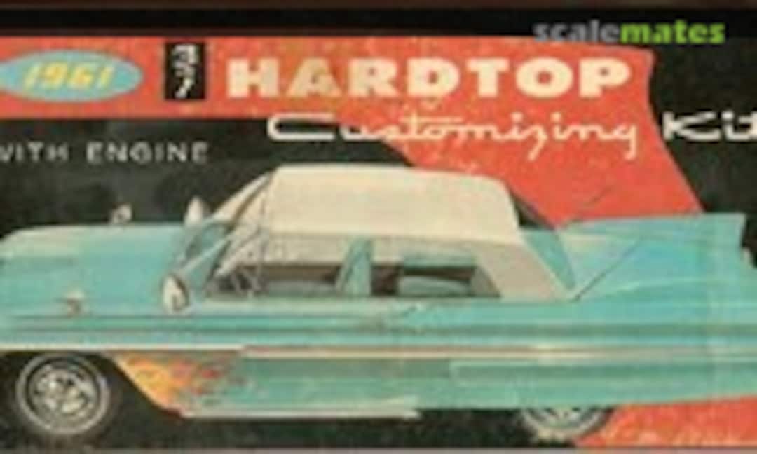 1:25 1961 Pontiac Bonneville hardtop (AMT K-621)
