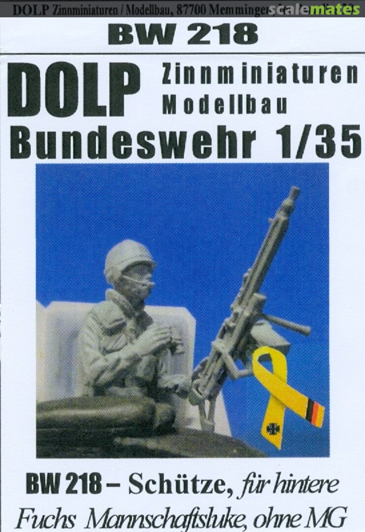 Boxart Schütze, für hintere Fuchs Mannschaftsluke, ohne MG BW218 DOLP-Modellbau Boxart Schütze, für hintere Fuchs Mannschaftsluke, ohne MG BW218 DOLP-Modellbau