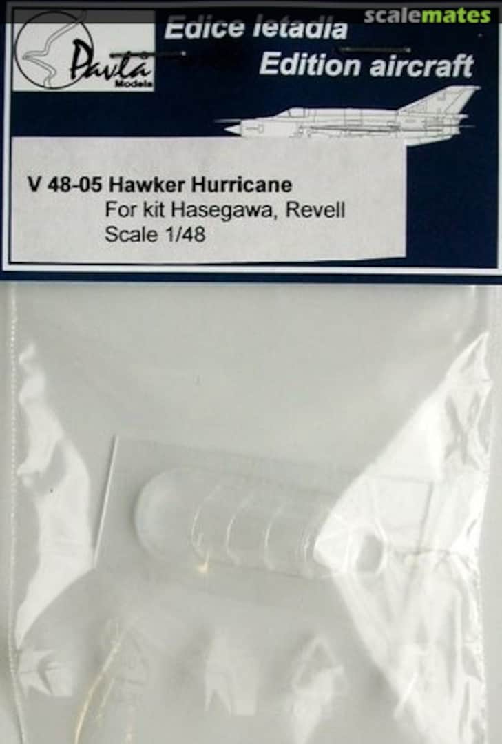Boxart Hawker Hurricane canopy V48-05 Pavla Models Boxart Hawker Hurricane canopy V48-05 Pavla Models