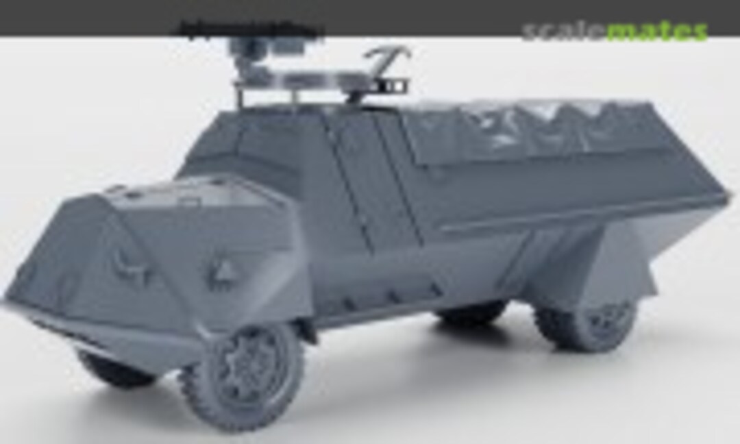 1:72 Armoured Car Terrängbil m/42 SKPF (EMP3d 72011829) 72011829