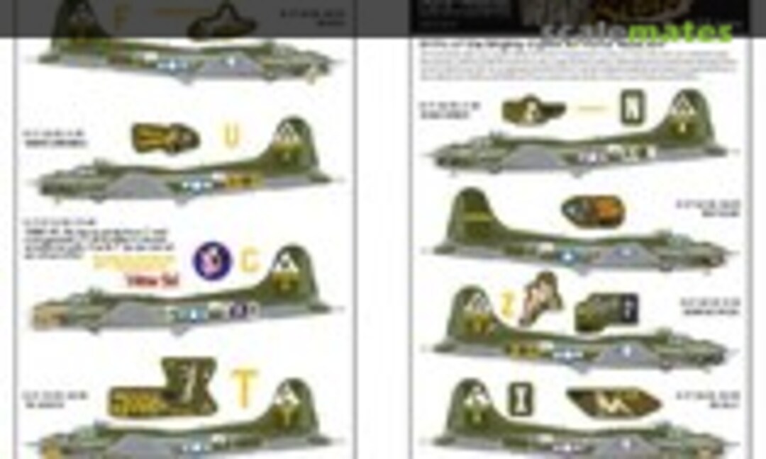 1:72 B-17F Flying Fortress (Kits-World KW172013) KW172013