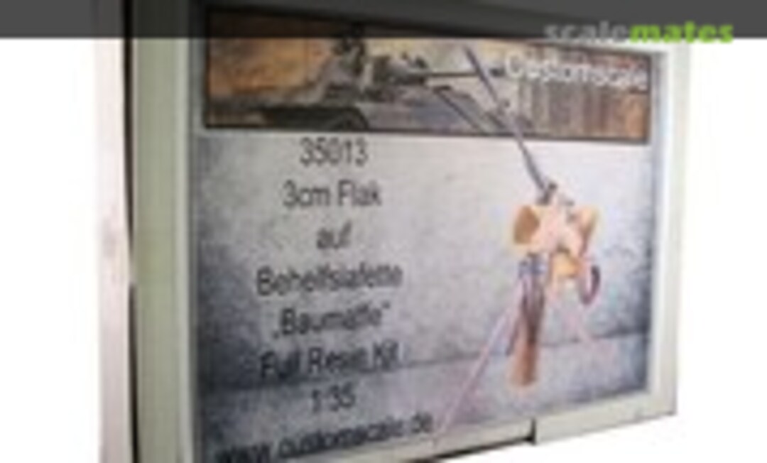 1:35 3cm Flak on Behelfslafette &quot;Baumaffe&quot; (Custom-Scale 35013)