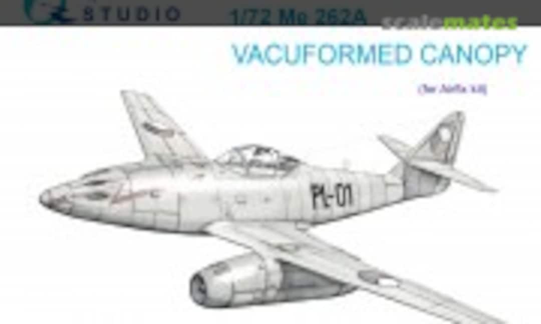 1:72 Me-262A vacuformed canopy (Quinta Studio QC72049) QC72049