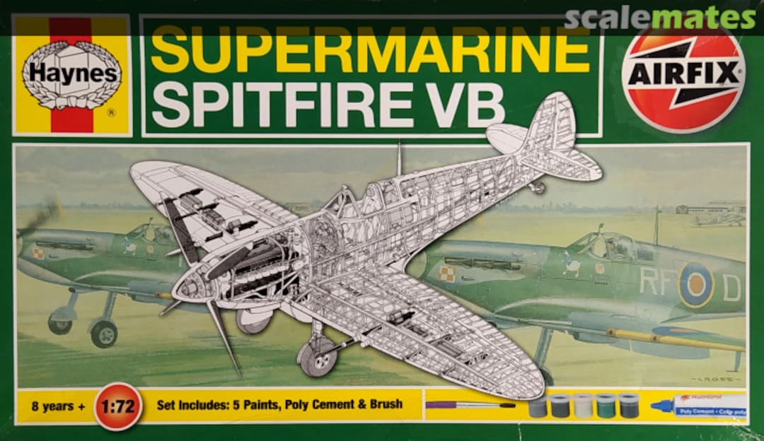 Boxart Supermarine Spitfire VB HM08 Airfix Boxart Supermarine Spitfire VB HM08 Airfix