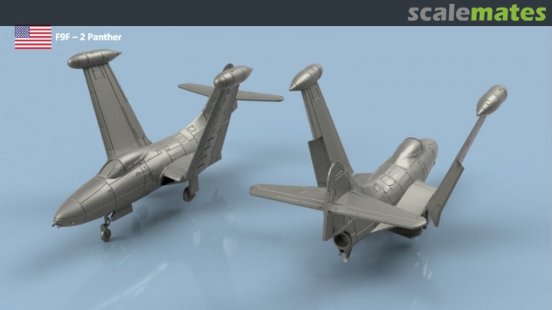 Boxart Grumman F9F-2 Panther folded wings - 3D printing (5 pcs) 3D700433 L'Arsenal Boxart Grumman F9F-2 Panther folded wings - 3D printing (5 pcs) 3D700433 L'Arsenal