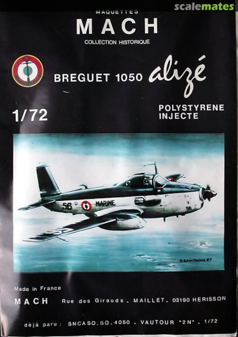 Boxart Breguet 1050 Alize 02 MACH 2 Boxart Breguet 1050 Alize 02 MACH 2