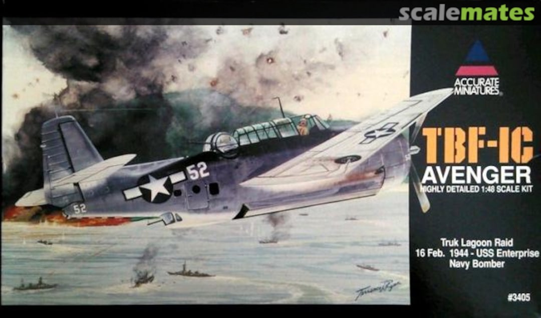 Boxart TBF-1C Avenger 3405 Accurate Miniatures Boxart TBF-1C Avenger 3405 Accurate Miniatures