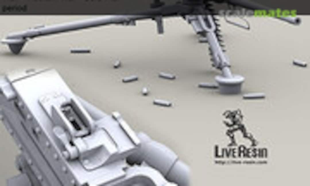 M2HB Browning .50 Caliber on Tripod II (Live Resin LRE-35248)