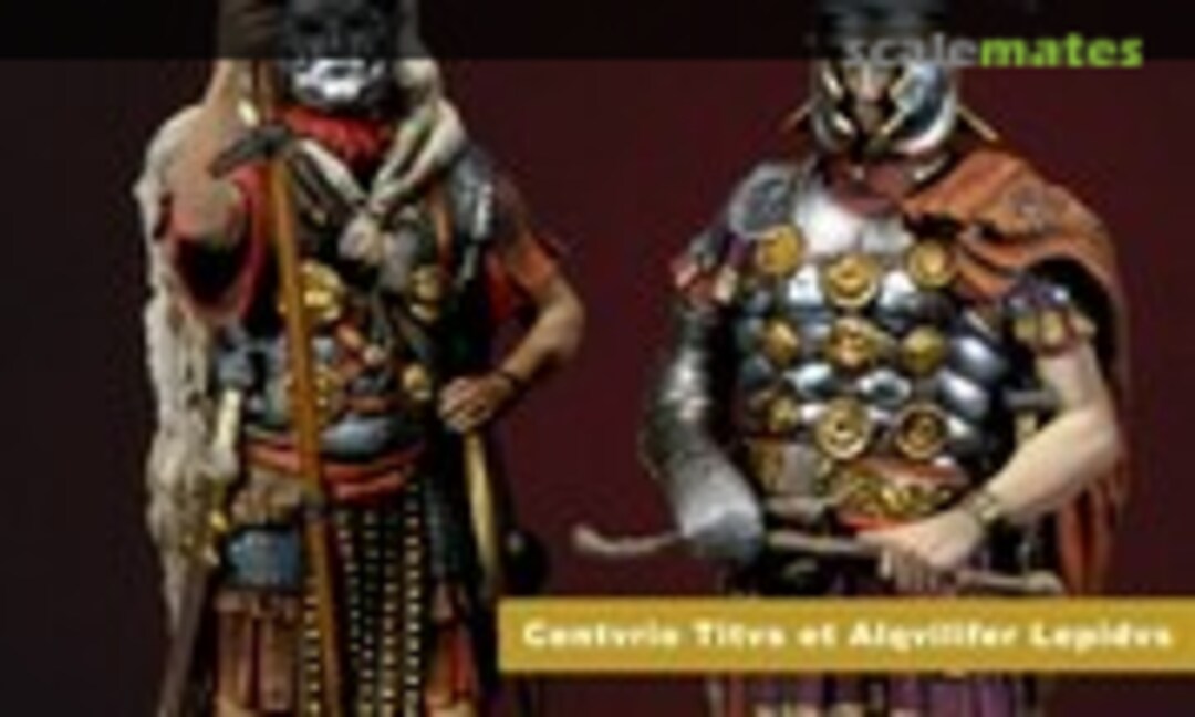 75mm Centvrio Titvs & Alqvilifer Lepidvs - Legio VII Clavdia Pia Fidelis (SCALE75 SCR-010) SCR-010