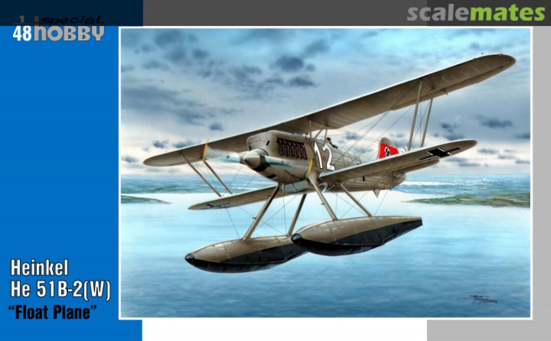 Boxart Heinkel He 51B-2(W) SH48089 Special Hobby Boxart Heinkel He 51B-2(W) SH48089 Special Hobby
