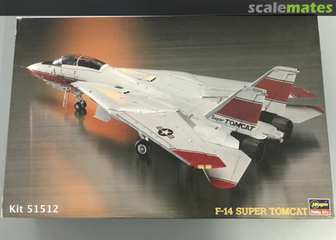 Boxart F-14 Super Tomcat 51512 Hasegawa
