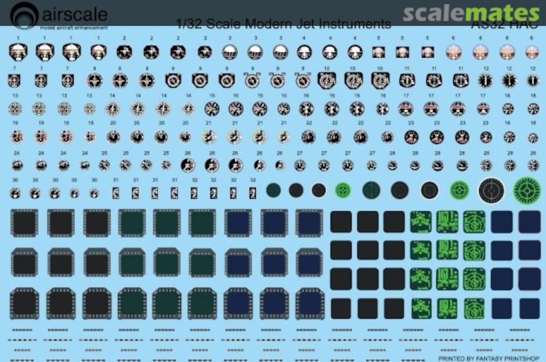Boxart Modern Cockpit Instruments AS32 HAC Airscale Boxart Modern Cockpit Instruments AS32 HAC Airscale