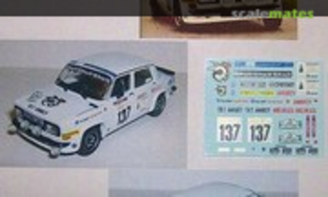 1:43 Simca 1000 Rallye 3 (Virate Miniature V130) V130