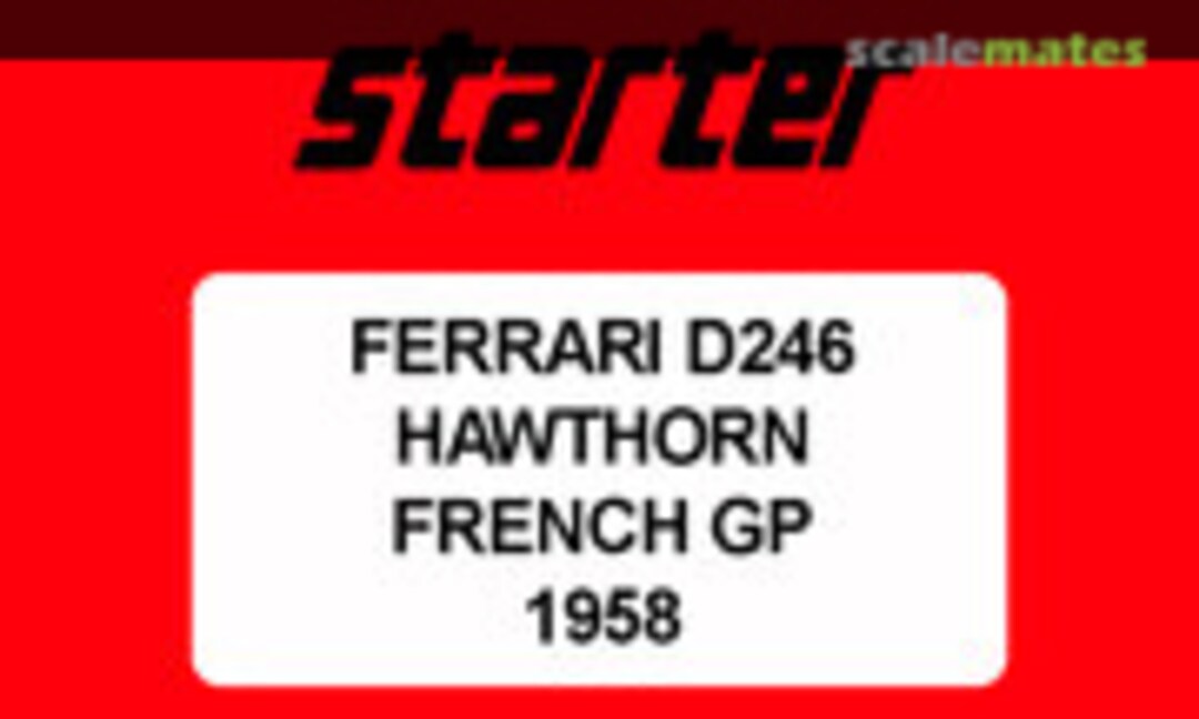 1:43 Ferrari D246 (Starter )