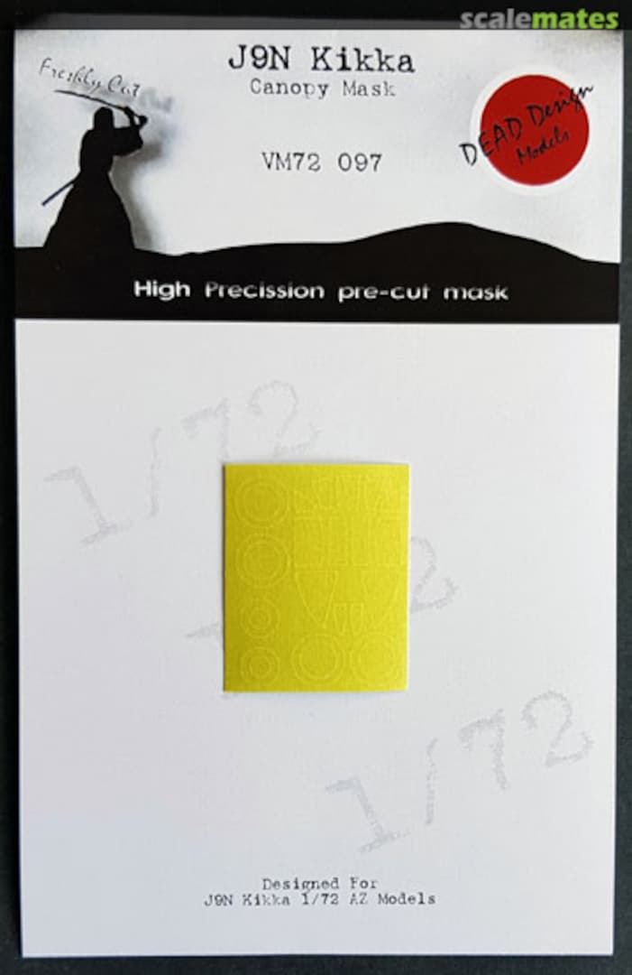 Boxart Nakajima J9N 'Kikka' VM72097 DEAD Design Models