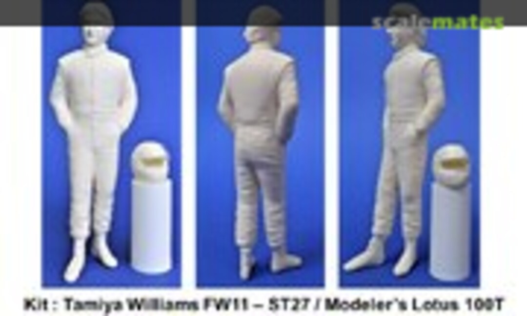 1:20 Late 80's driver - Nelson Piquet (GF Models GF-20-074) GF-20-074