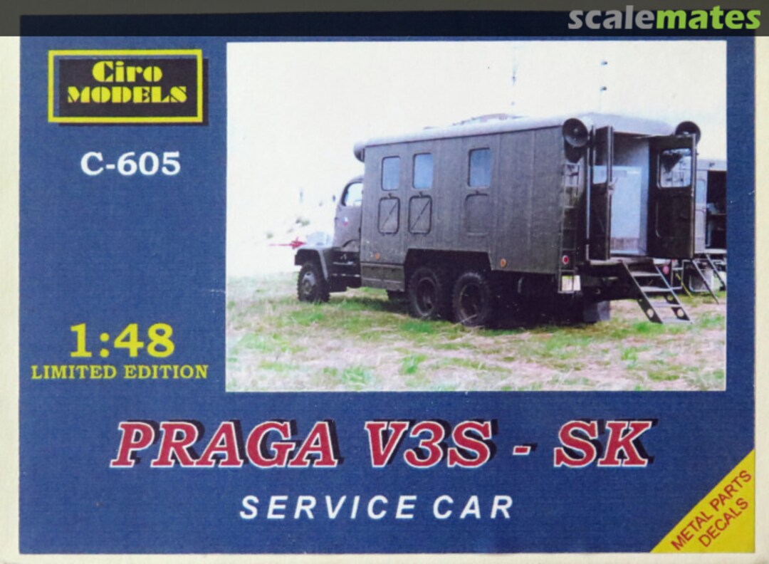 Boxart Praga V3S-SK C-605 Ciro Models Boxart Praga V3S-SK C-605 Ciro Models